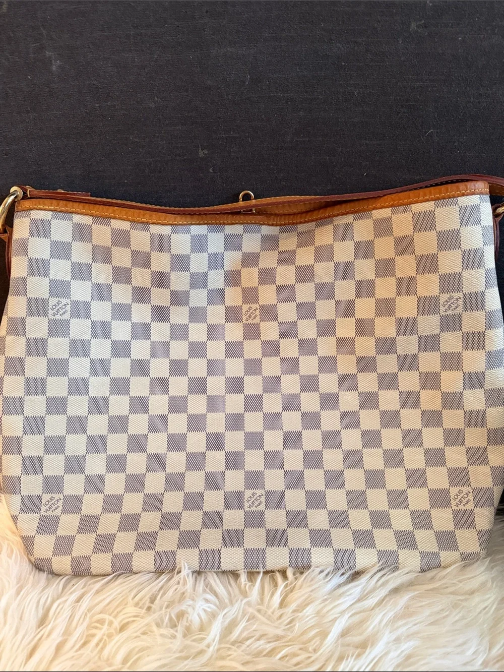 Louis Vuitton Damier Azur Delightful